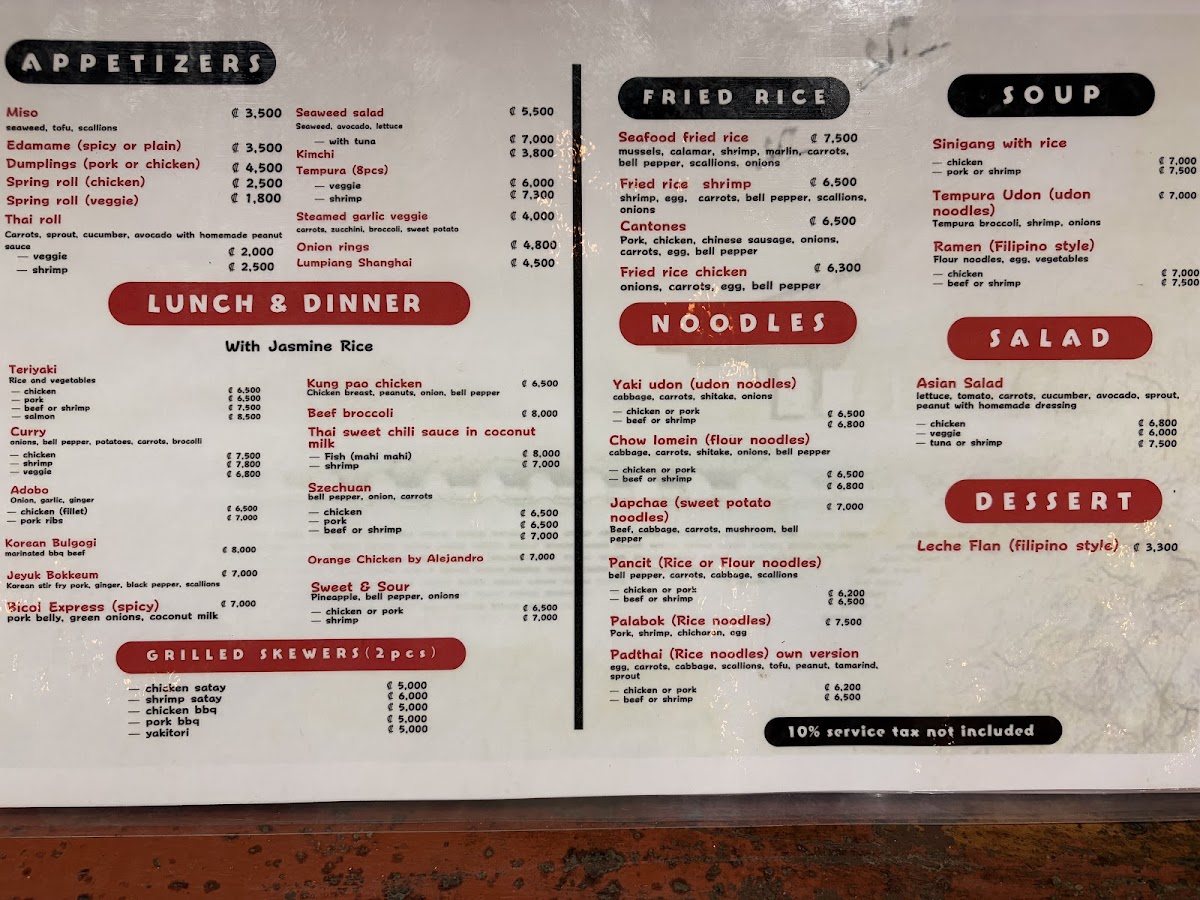 Menu Anthony’S Asian Cuisine-3